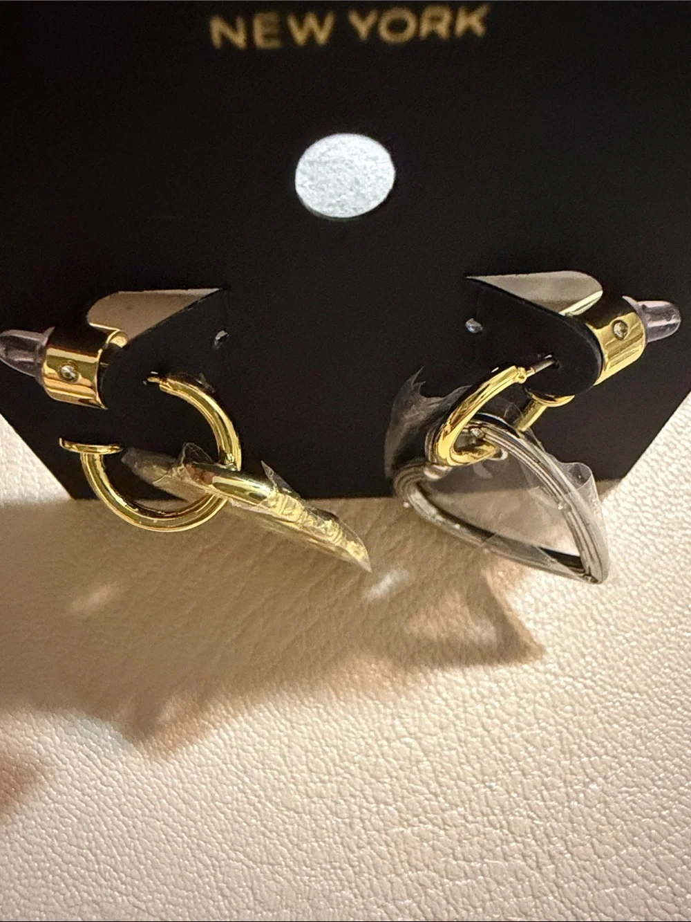 Coach Rexy Heart Mismatch Earrings (29) - Picture 4 of 4